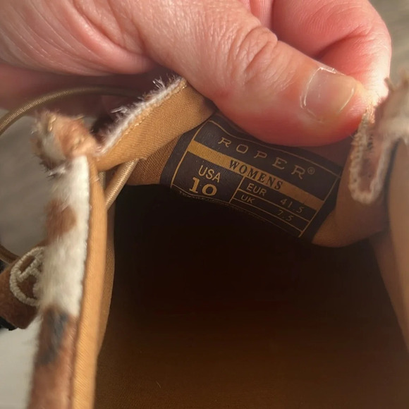 Women’s ROPER CHILLIN COWHIDE shoes size 10 - Picture 5 of 6